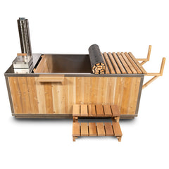 LeisureCraft The Starlight Wood Burning Hot Tub - CT372W