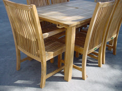 Anderson Teak Bahama Chicago 7-Piece Dining Set  : Set-14